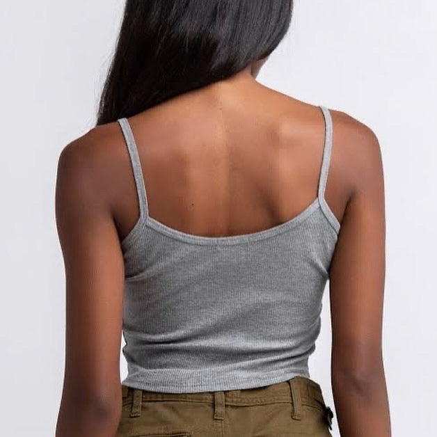 Crop Top gris