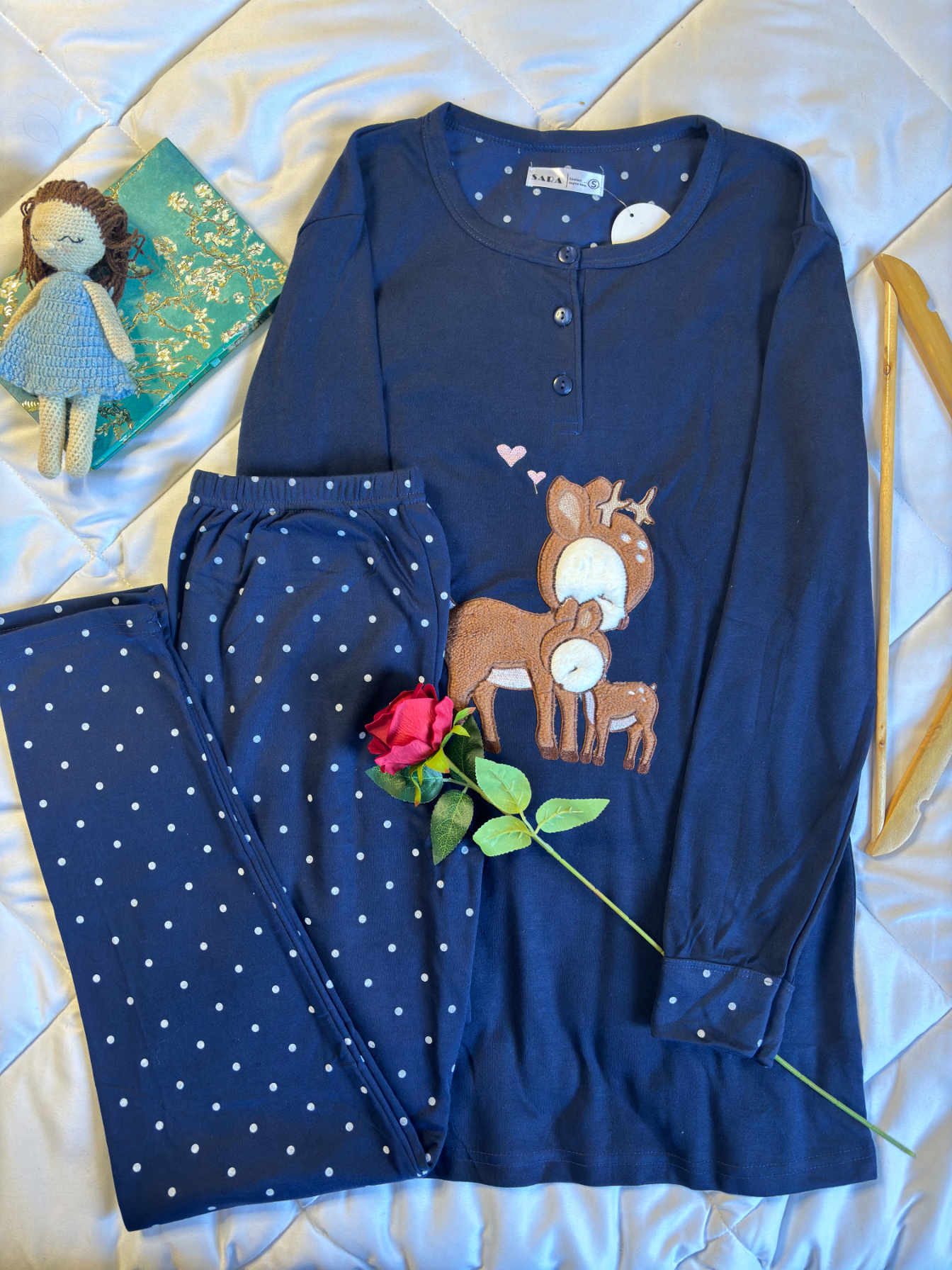 Pyjamas d’hiver Sara A903