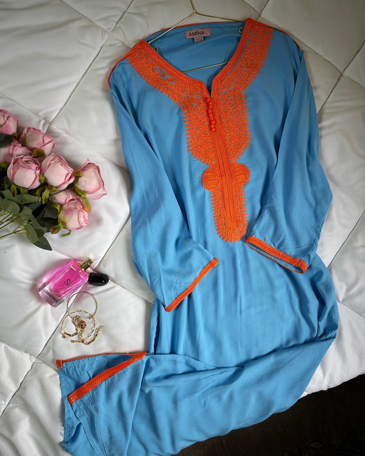 Gandoura style Marocain