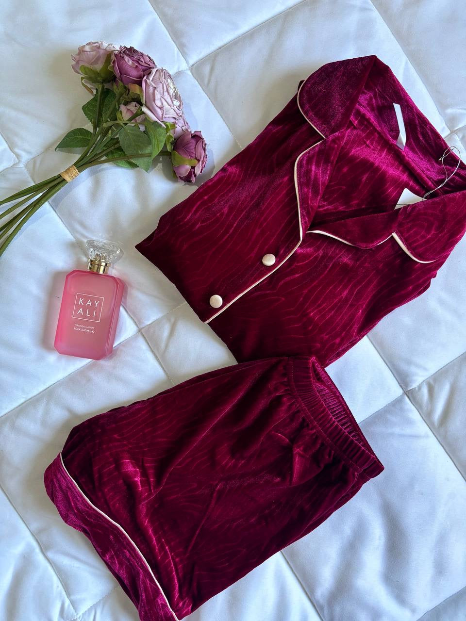 Pyjamas short Velours
