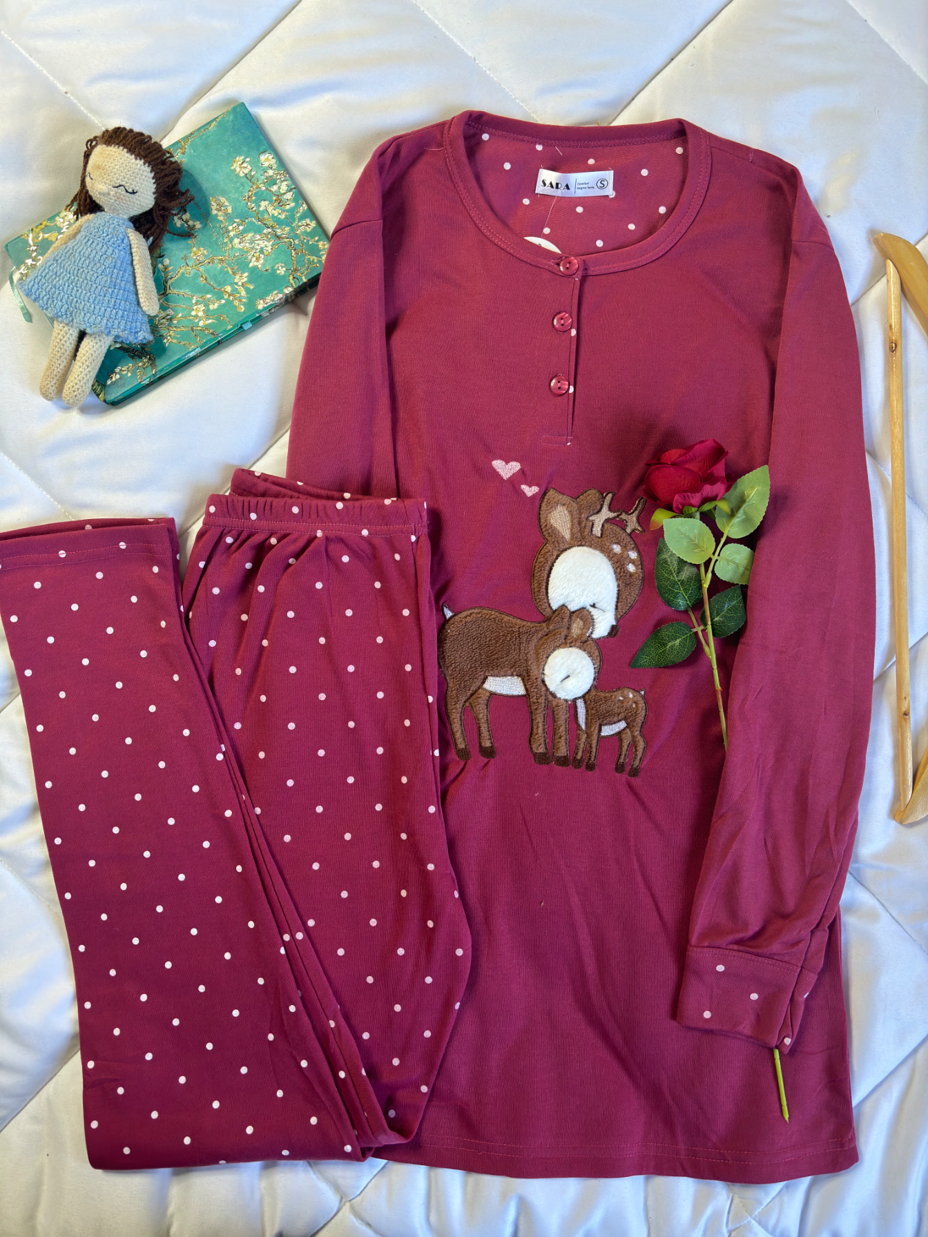 Pyjamas d’hiver Sara A903