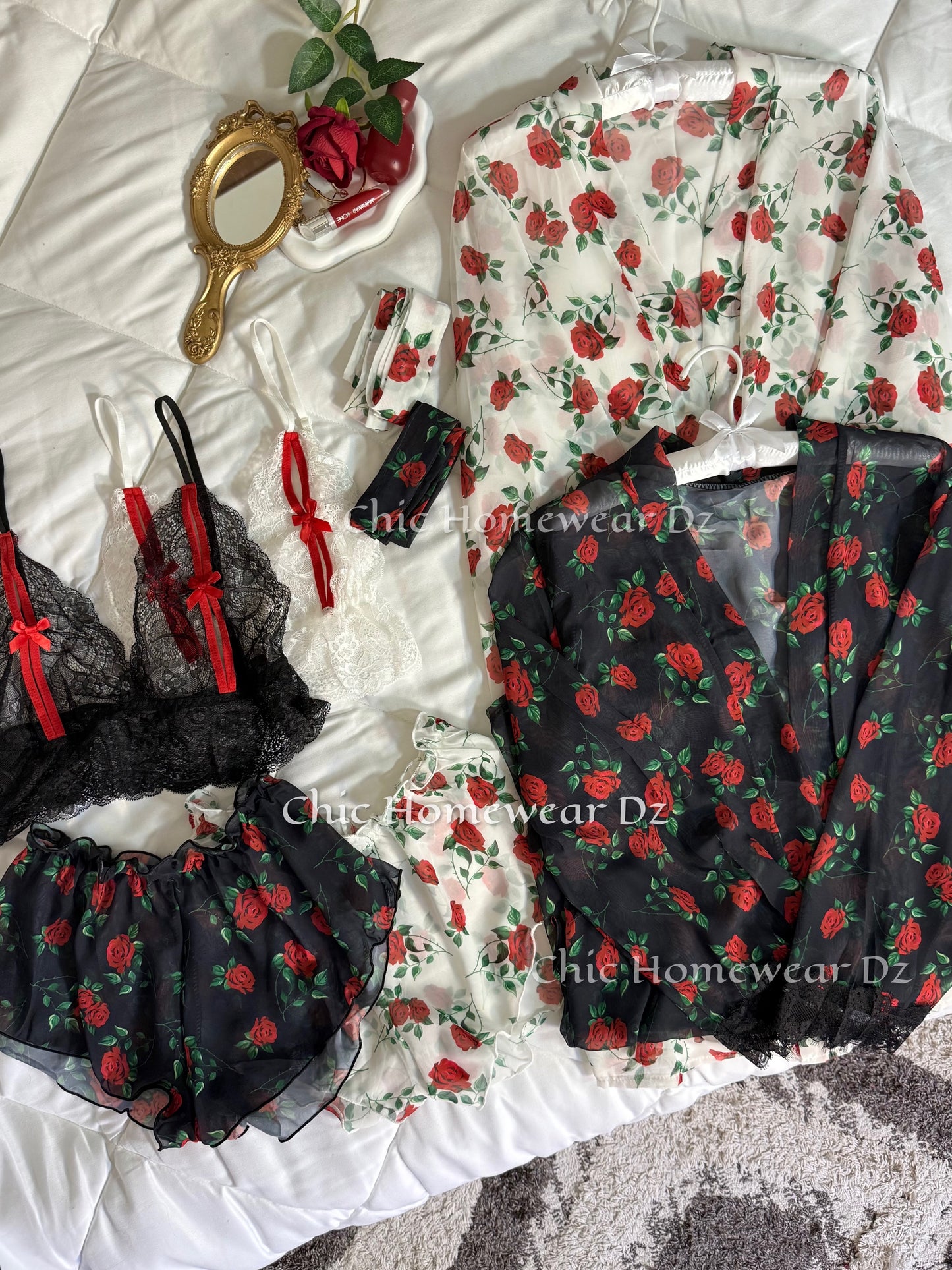 Ensemble Rose Romantique