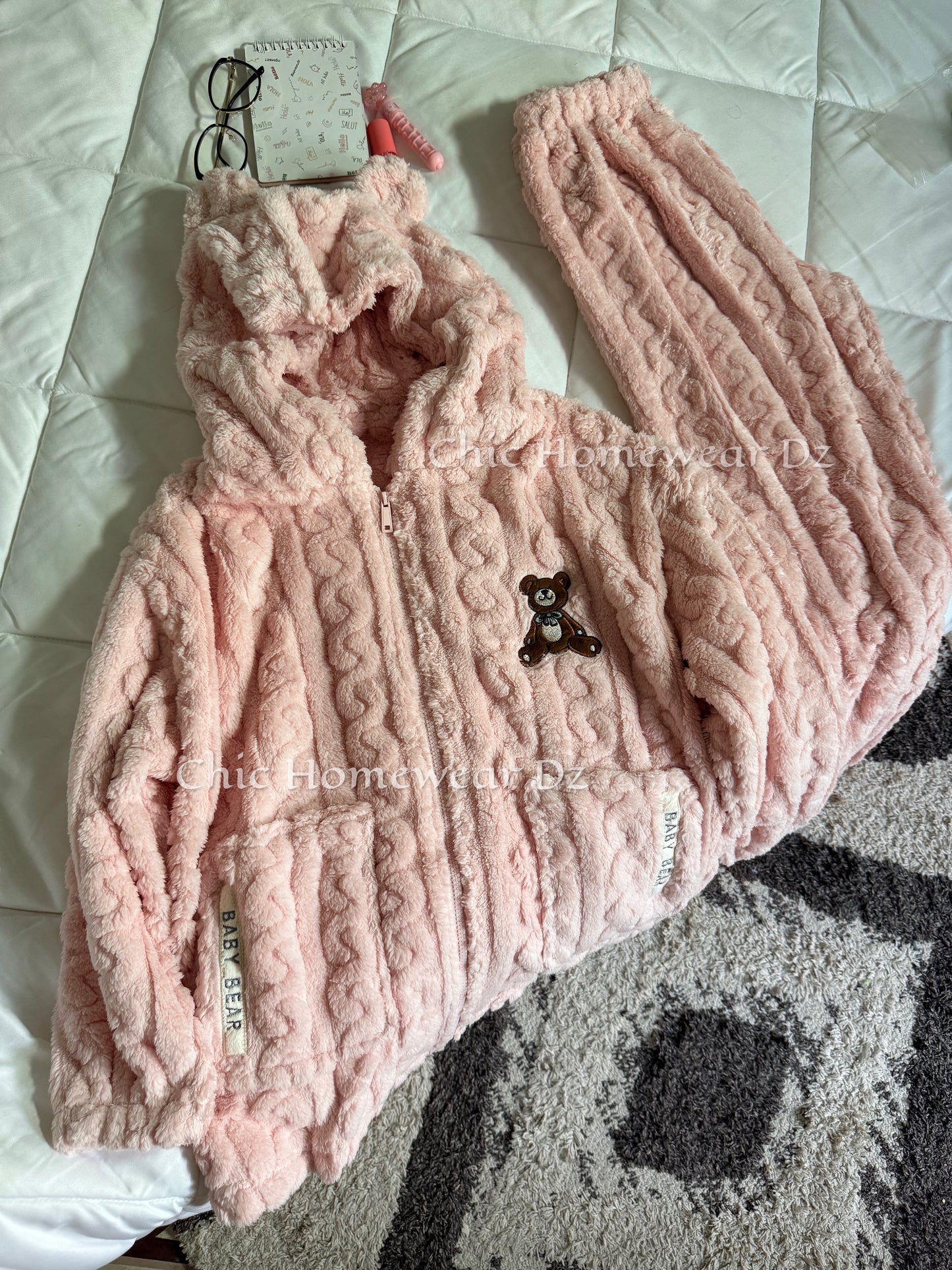 Pyjama Teddy Rose