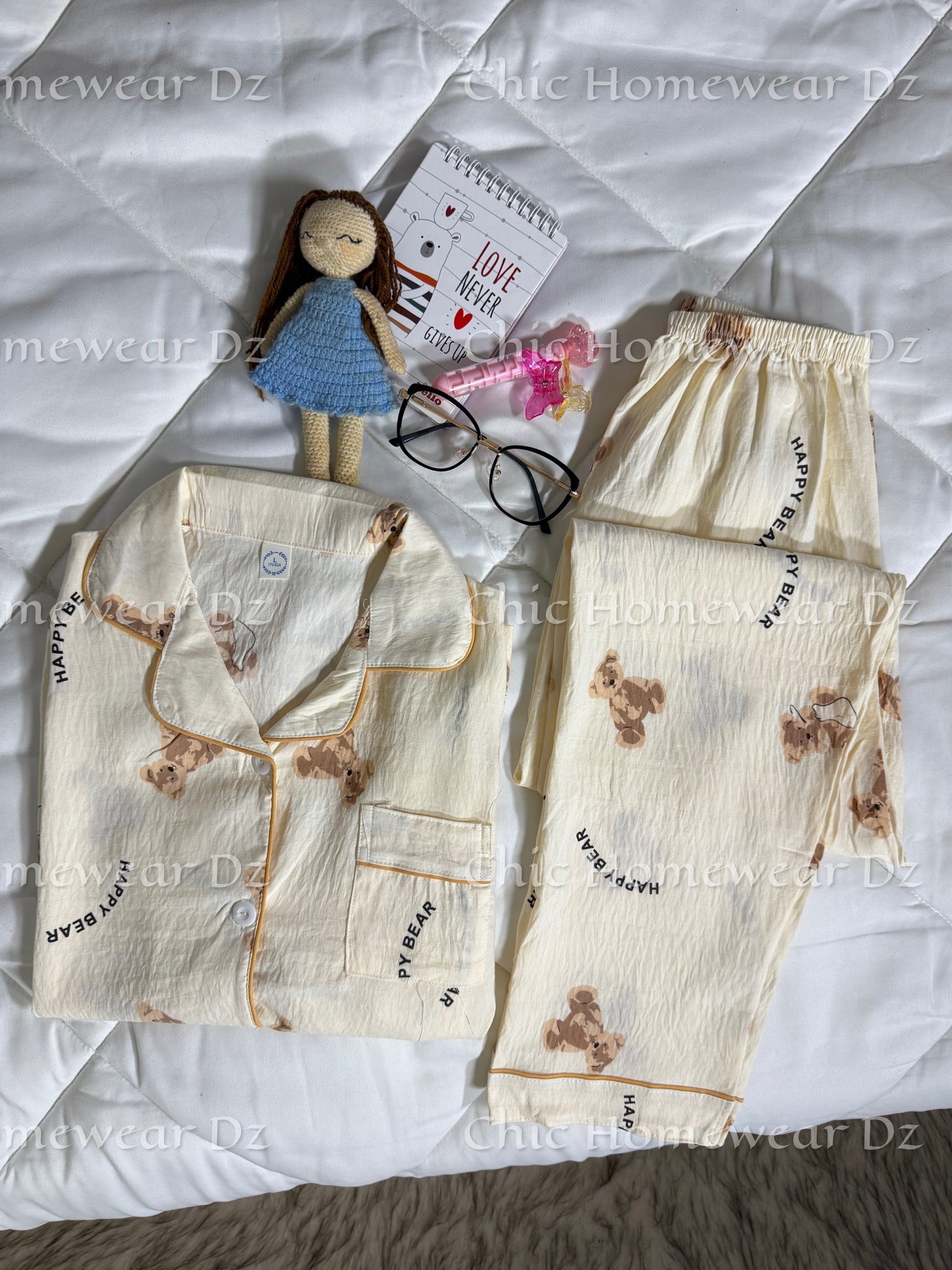 Pyjama Coton dn manches (2)