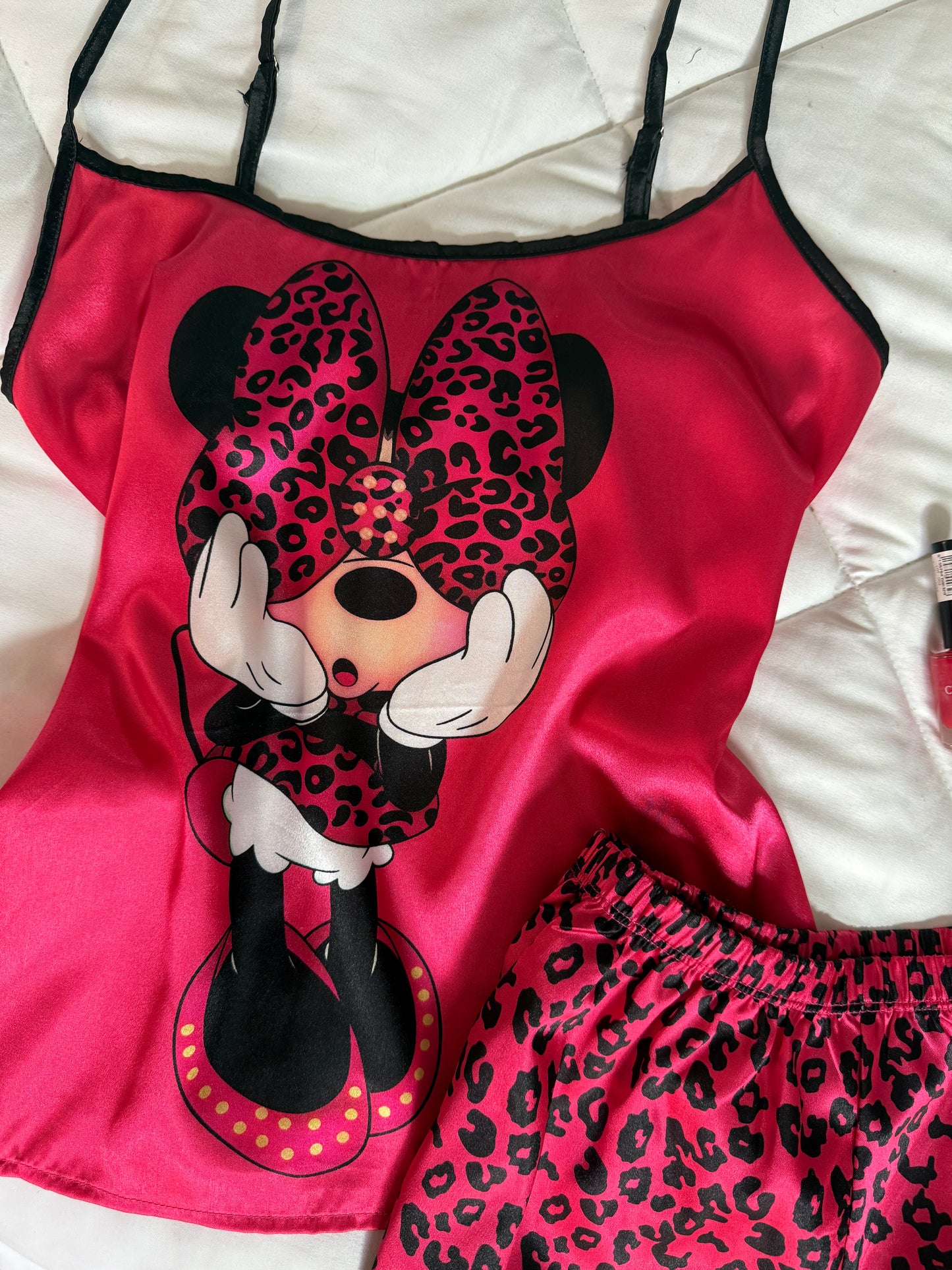 Ensemble Satin Minnie Pink