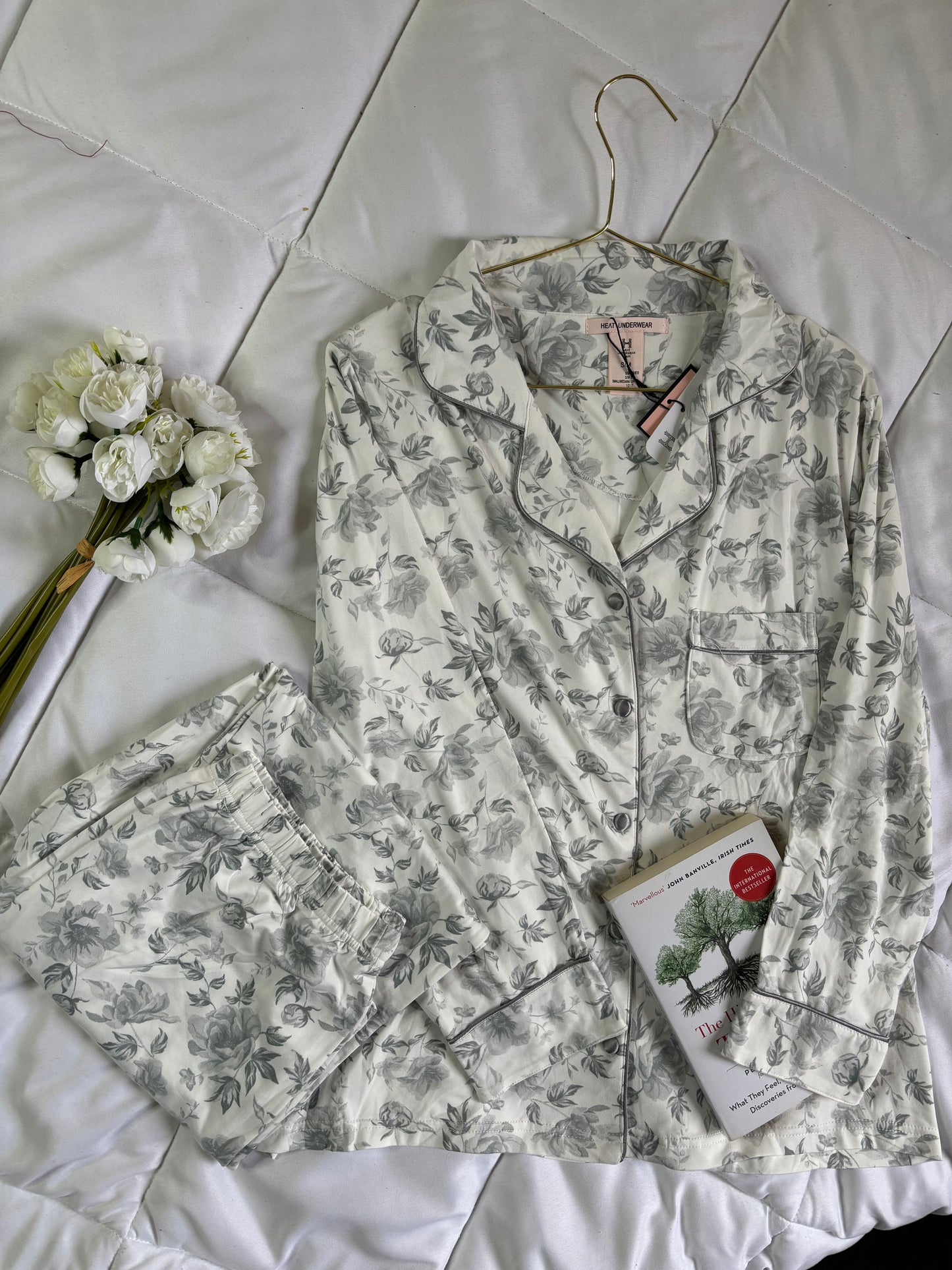 Pyjama Boutonné floral H