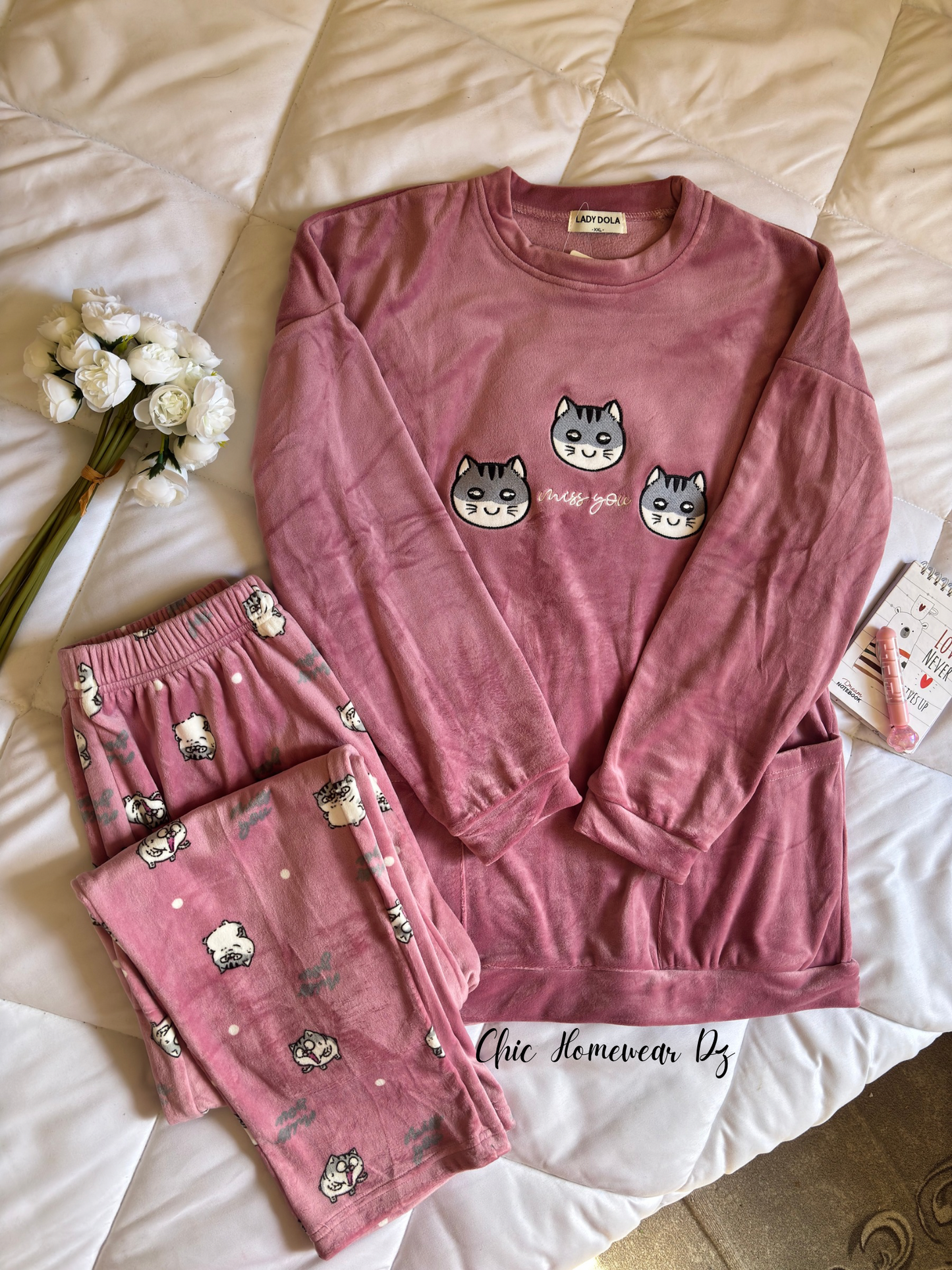 Pyjama Velours Lady Dola