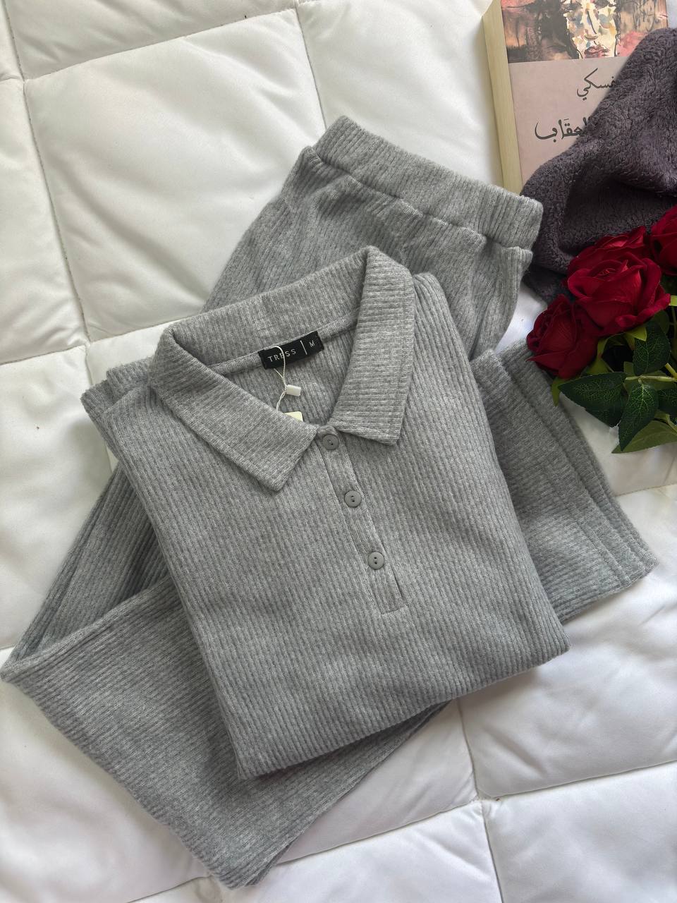 Pyjamas d’hiver en Laine Tress