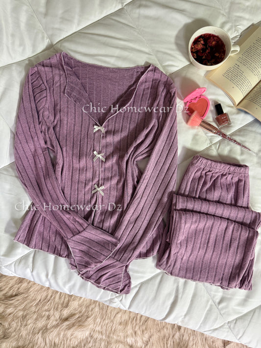 Pyjama Cozy Côtelé