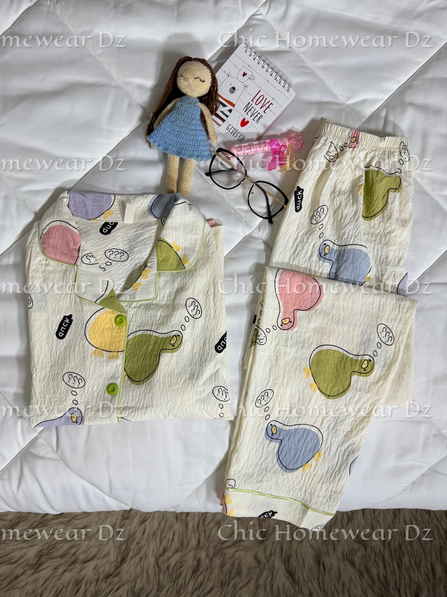 Pyjama Coton dn manches (2)