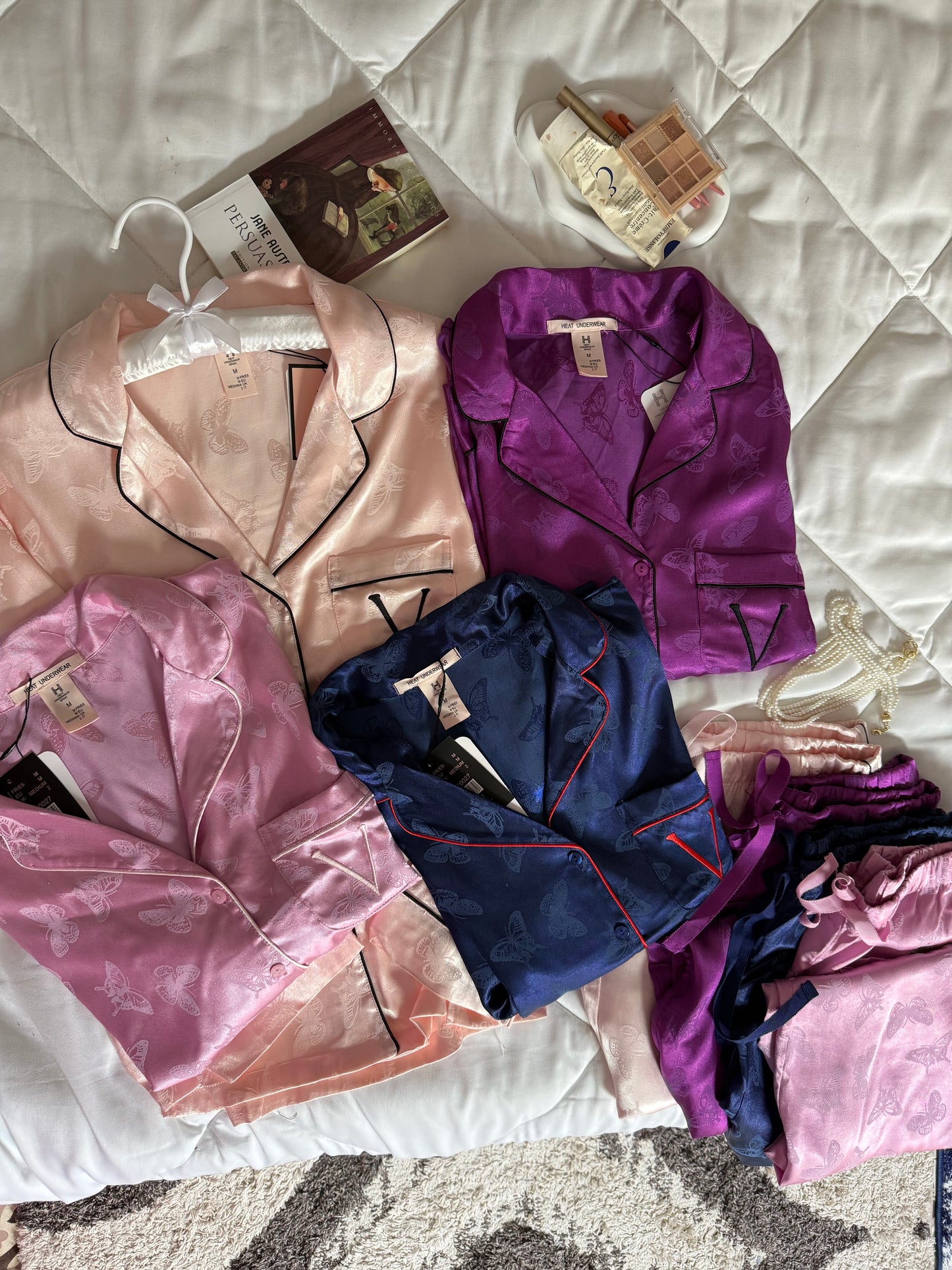 Pyjama Papillon Satinée