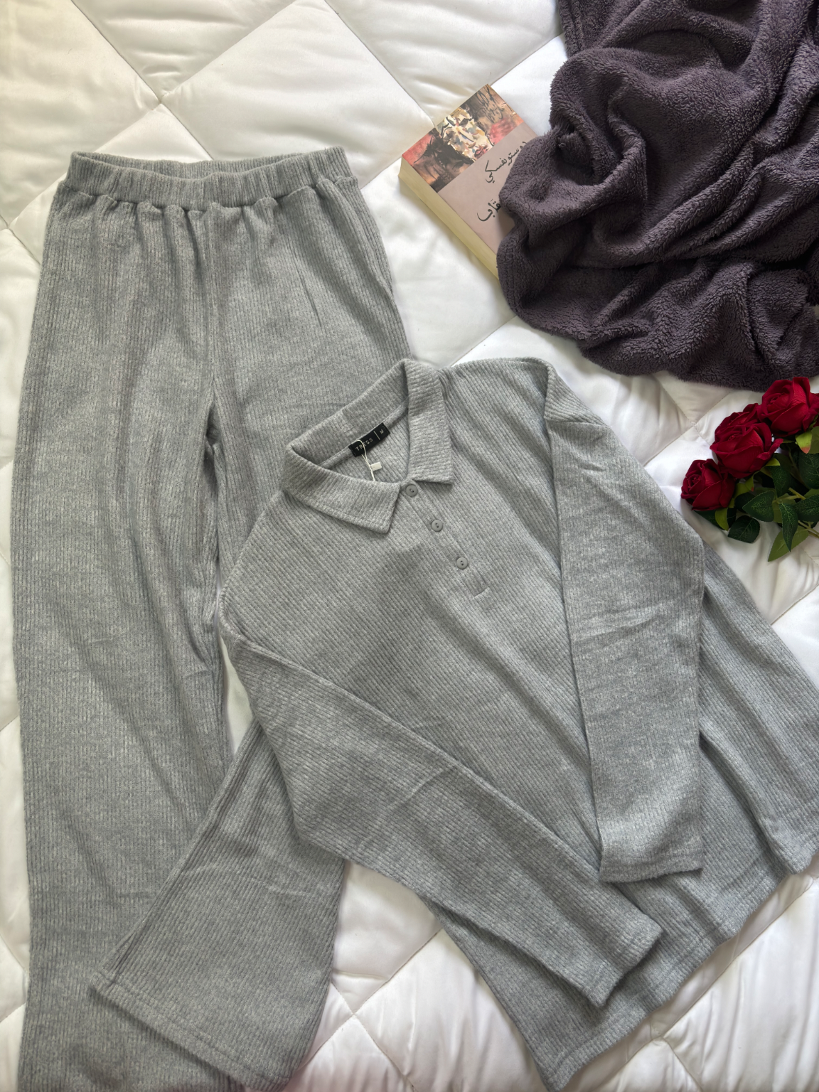 Pyjamas d’hiver en Laine Tress