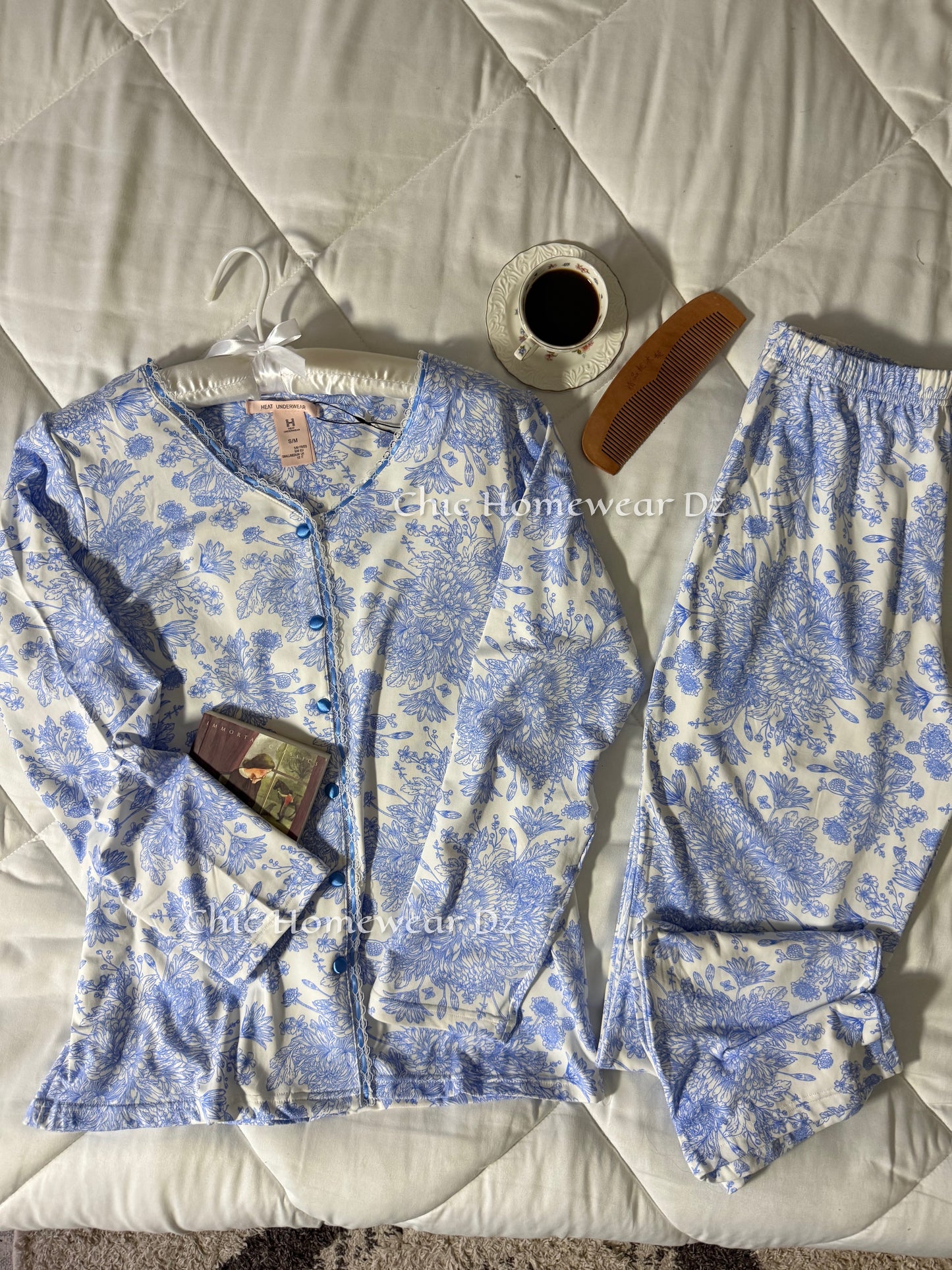 Pyjama Fleurie Élégance