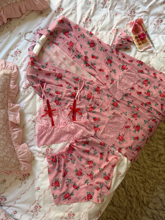 Ensemble Rosette 3 pièces
