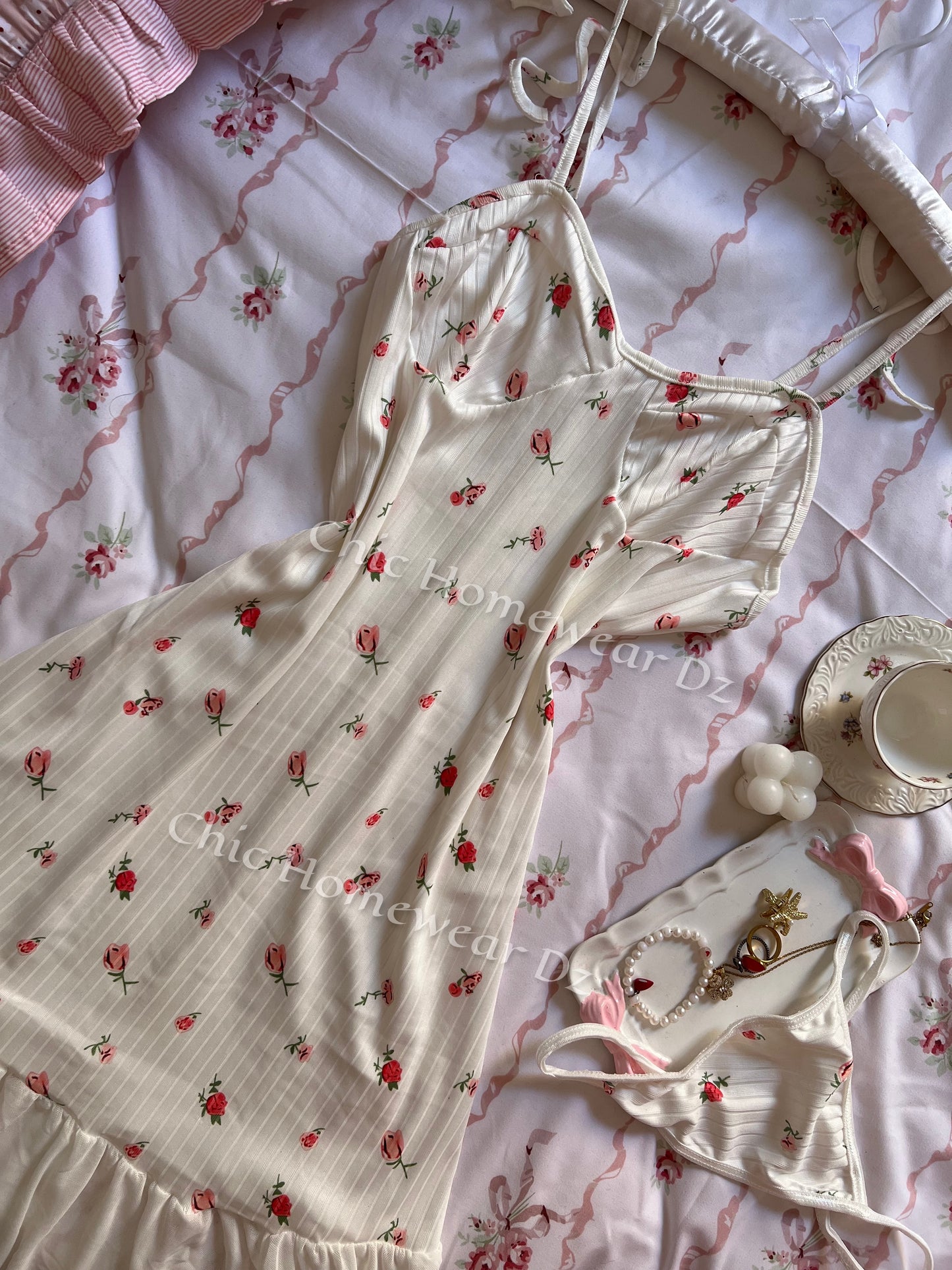 Robe petite rose