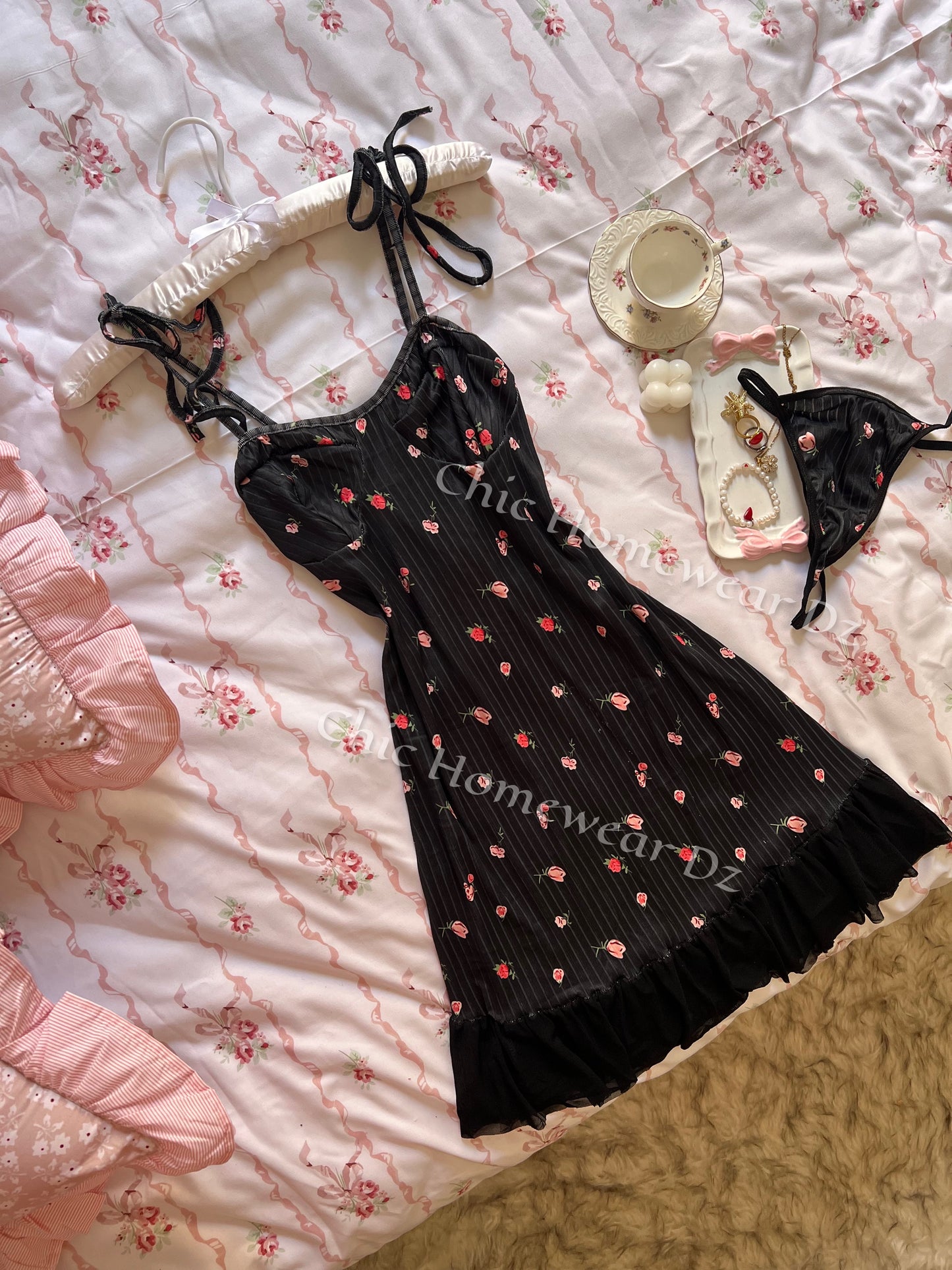 Robe petite rose