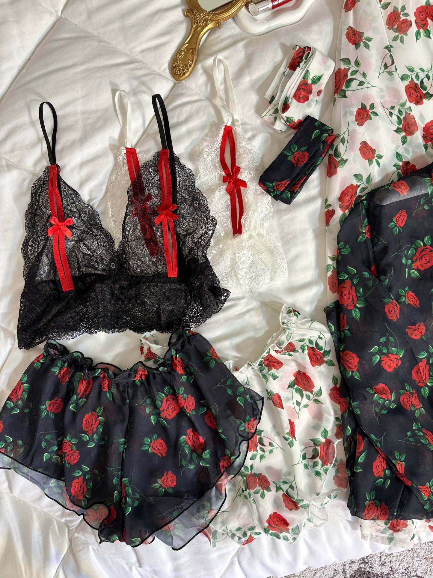 Ensemble Rose Romantique