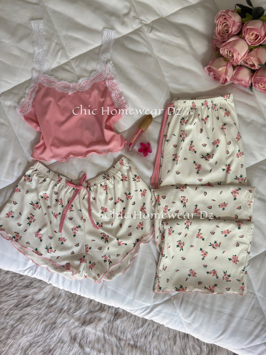 Ensemble Pyjama 3 Pièces KK78