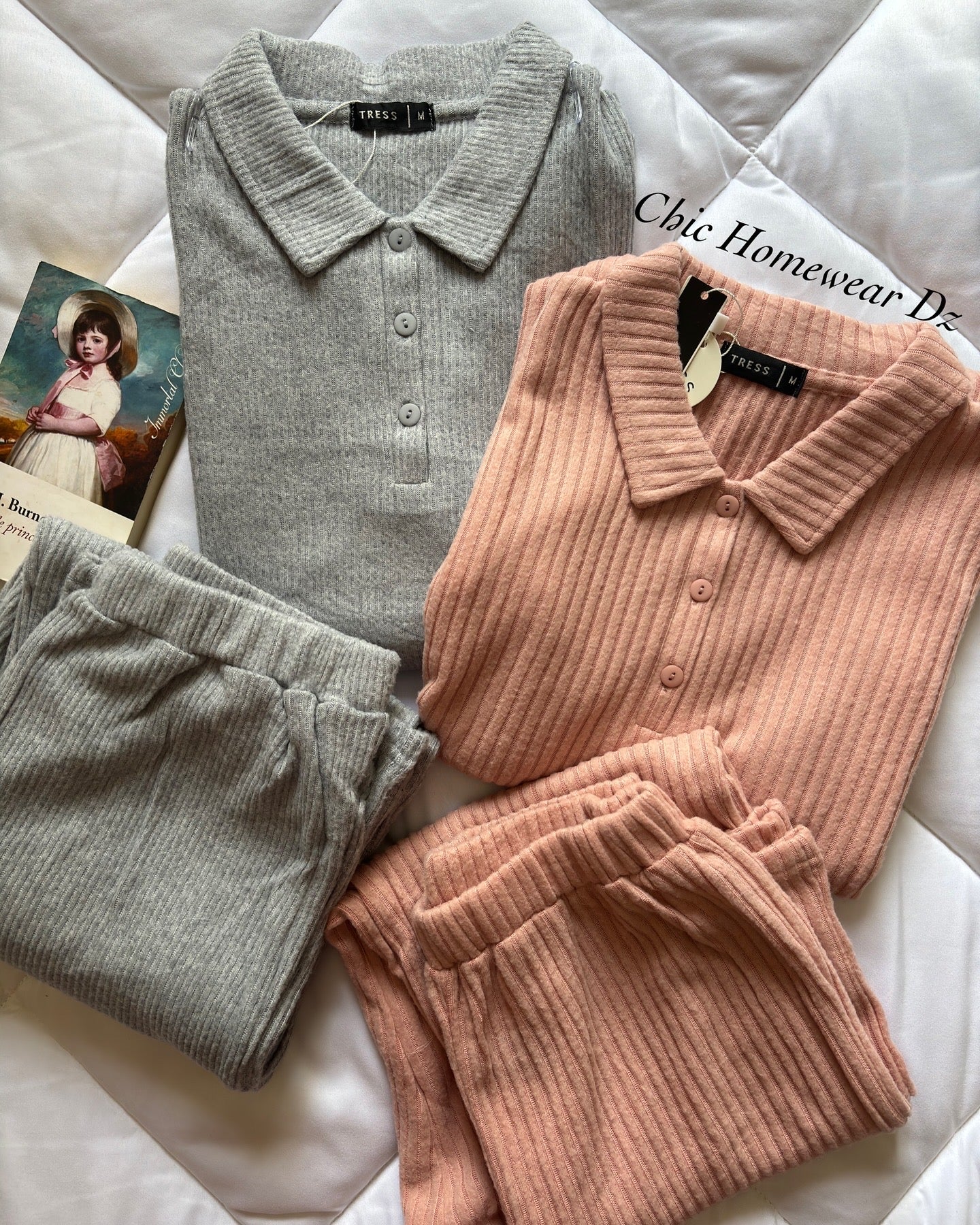 Pyjamas d’hiver en Laine Tress