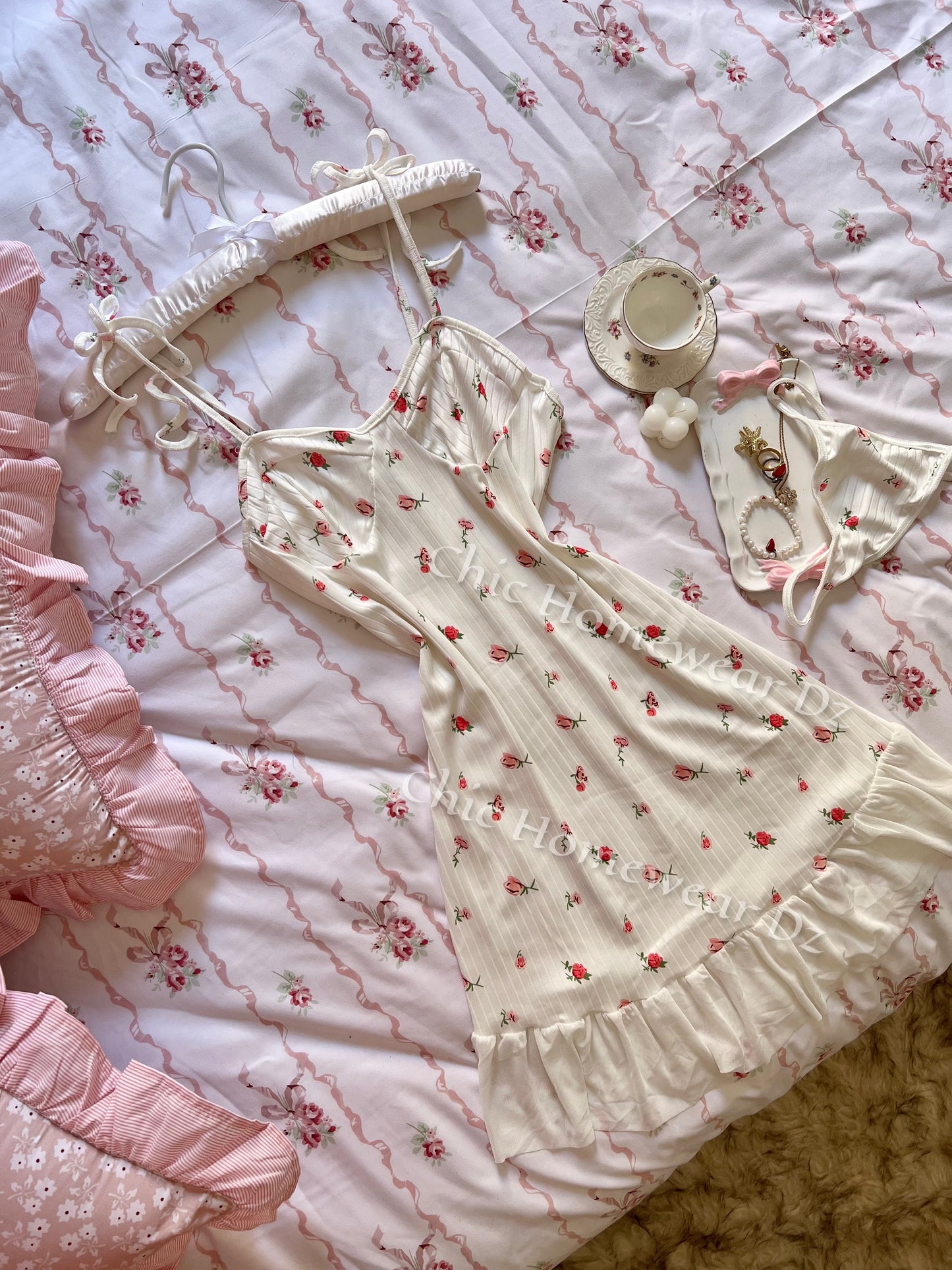 Robe petite rose