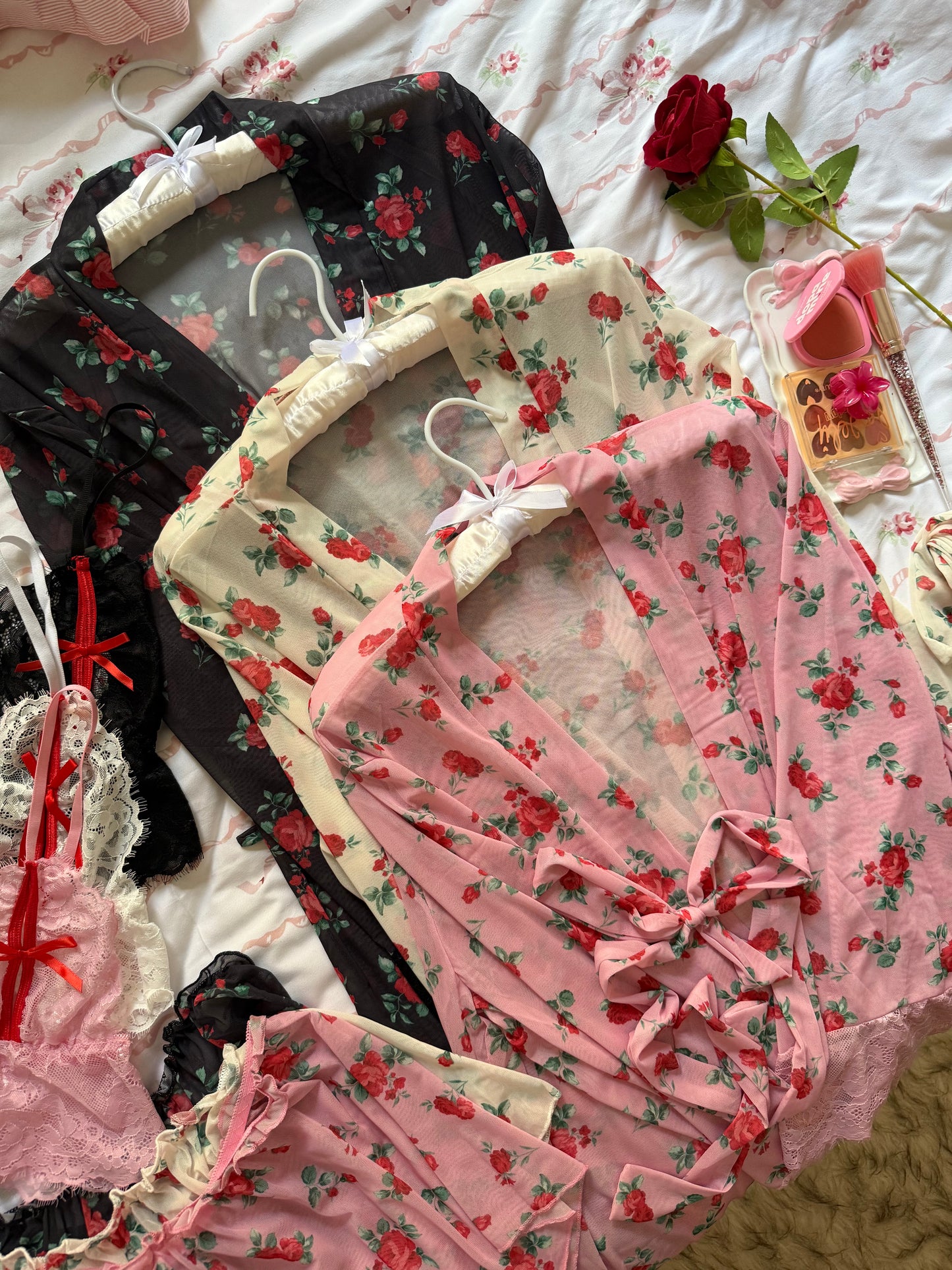 Ensemble Rosette 3 pièces