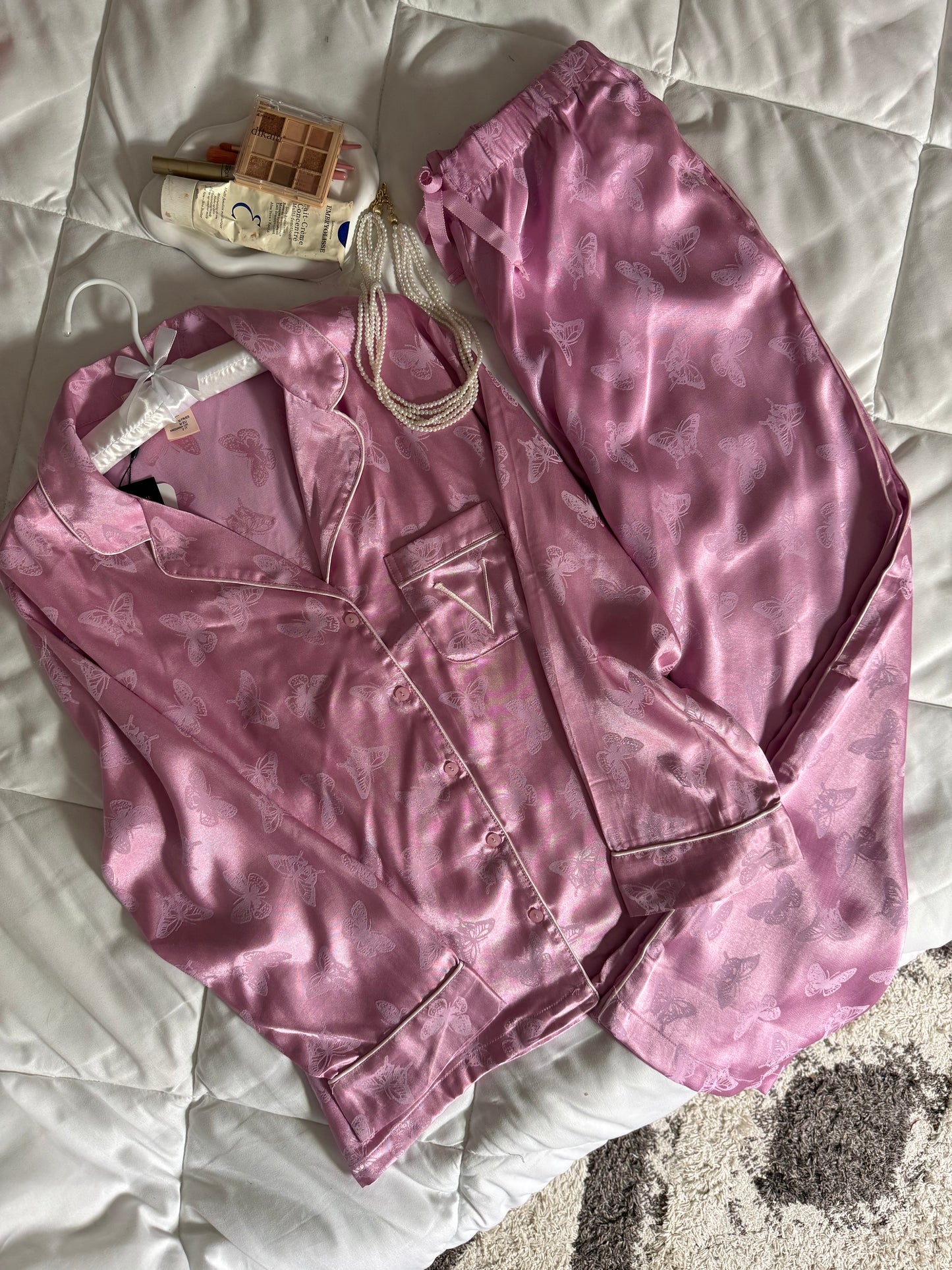 Pyjama Papillon Satinée