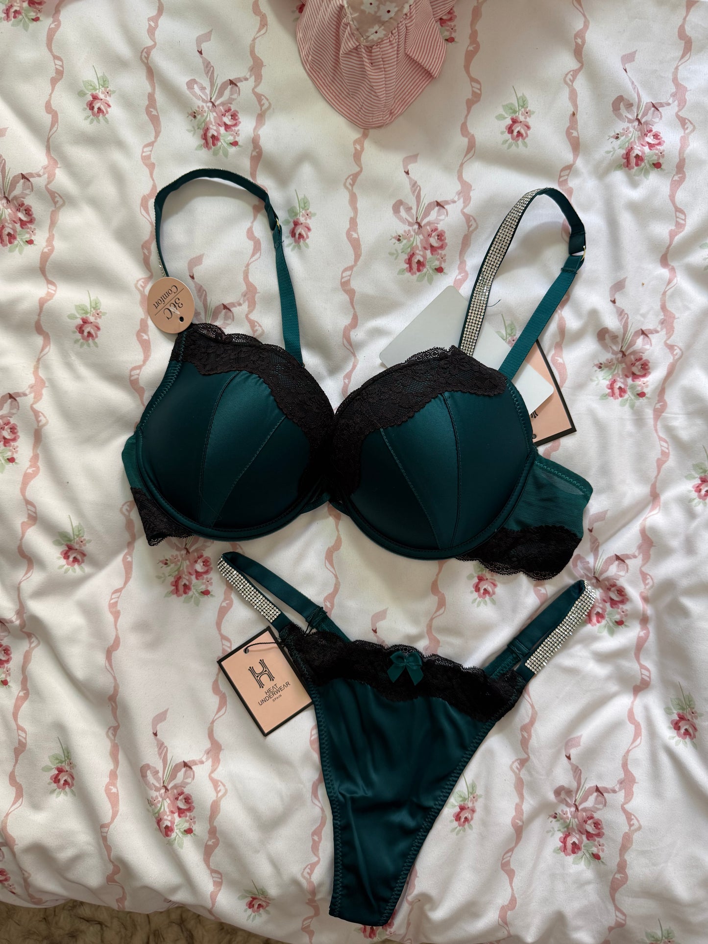 Ensemble 2 pièces satin H