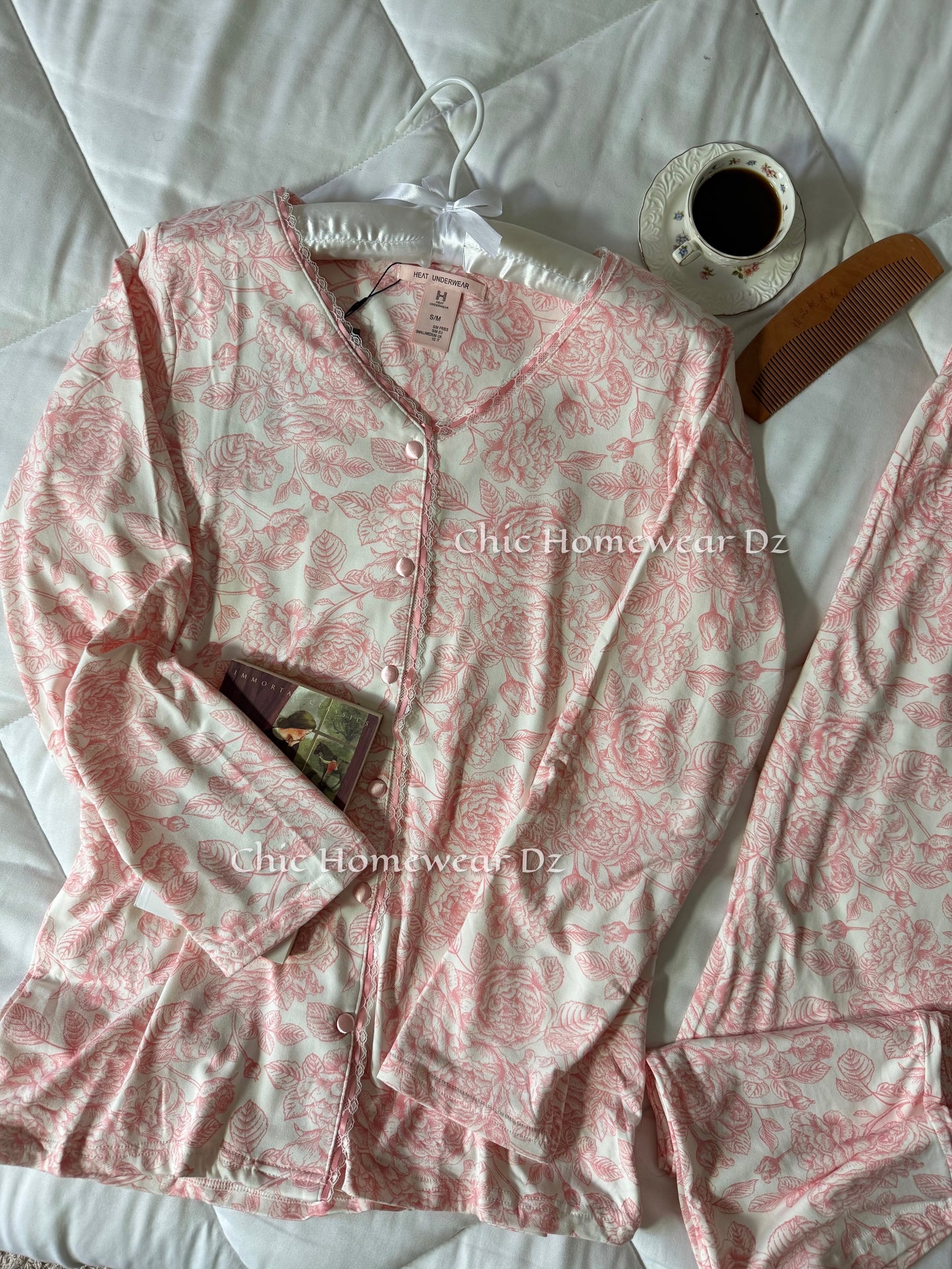 Pyjama Fleurie Élégance