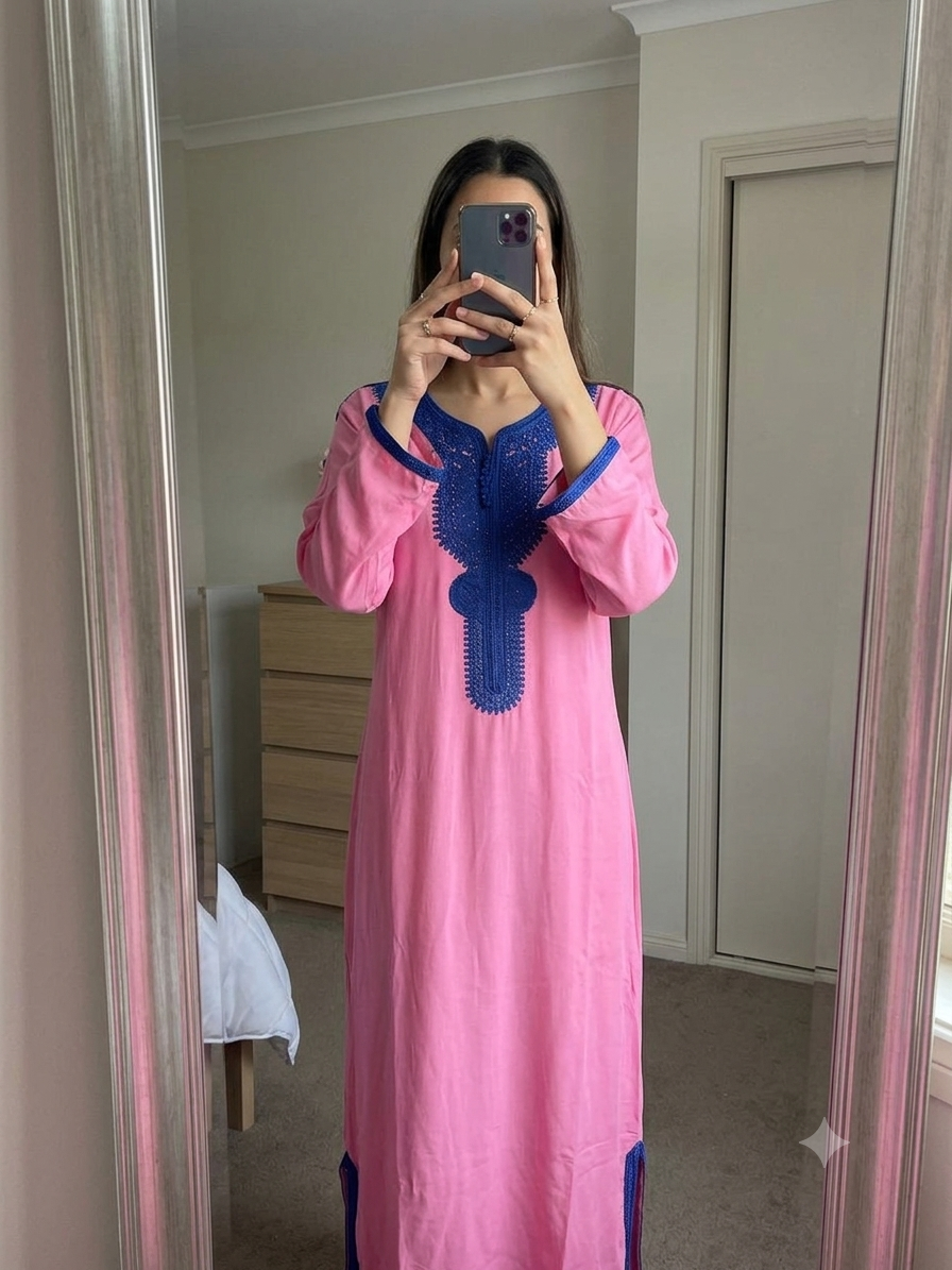 Gandoura style Marocain