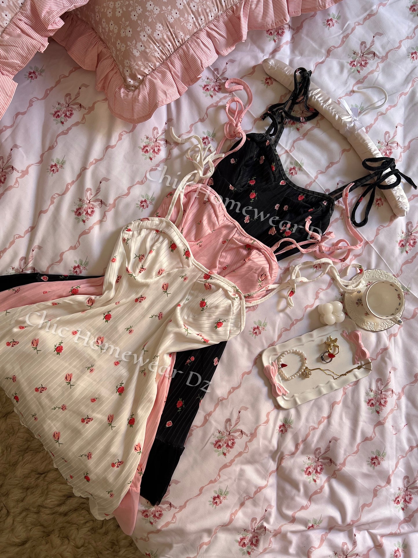 Robe petite rose
