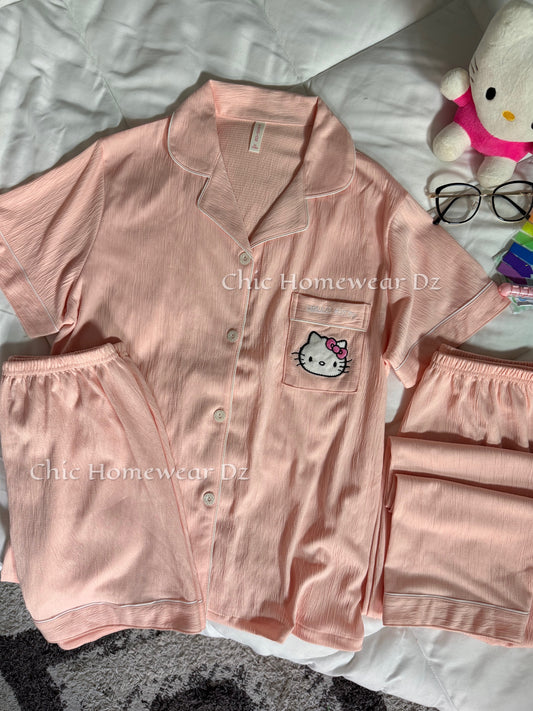 Pyjama d’été 3 pièces Hello Kitty
