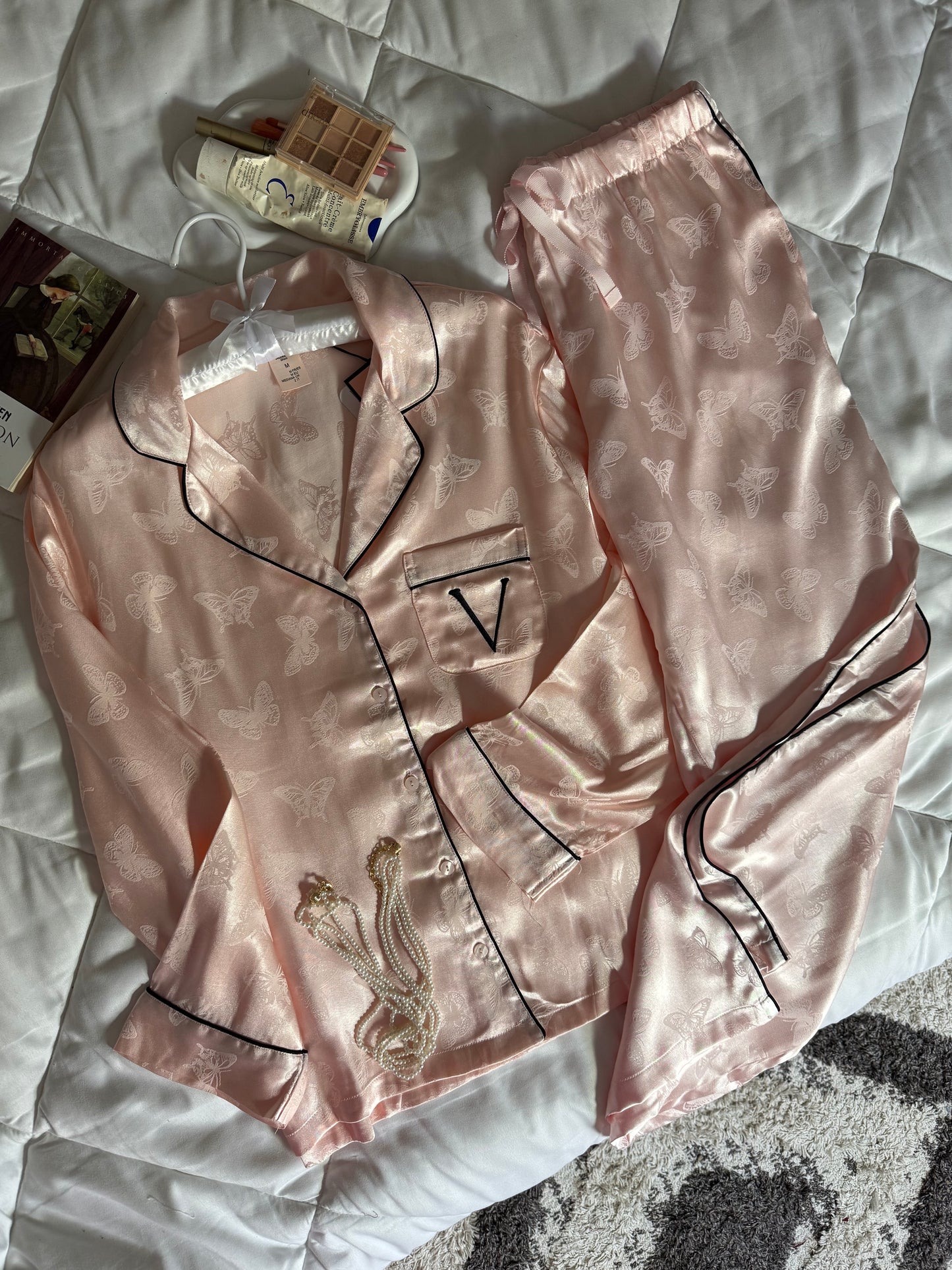 Pyjama Papillon Satinée